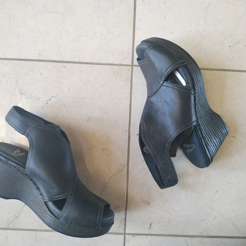 new DANSKO Vanda Peep Toe Bootie sandals
